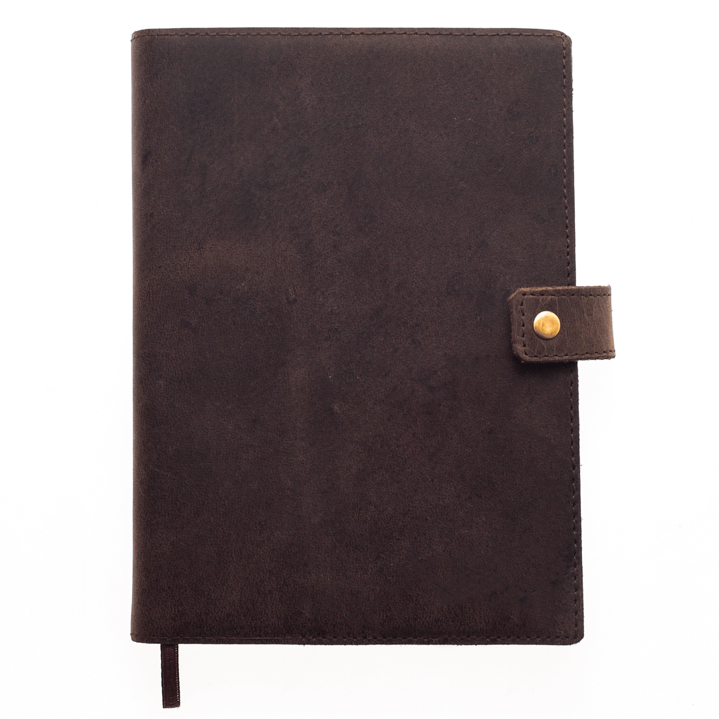 Refillable Leather Journal - Premium Lined A5 Writing Notebook Cover