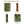 Vintage Green Leather Journal with Lock – Deckle Edge Paper