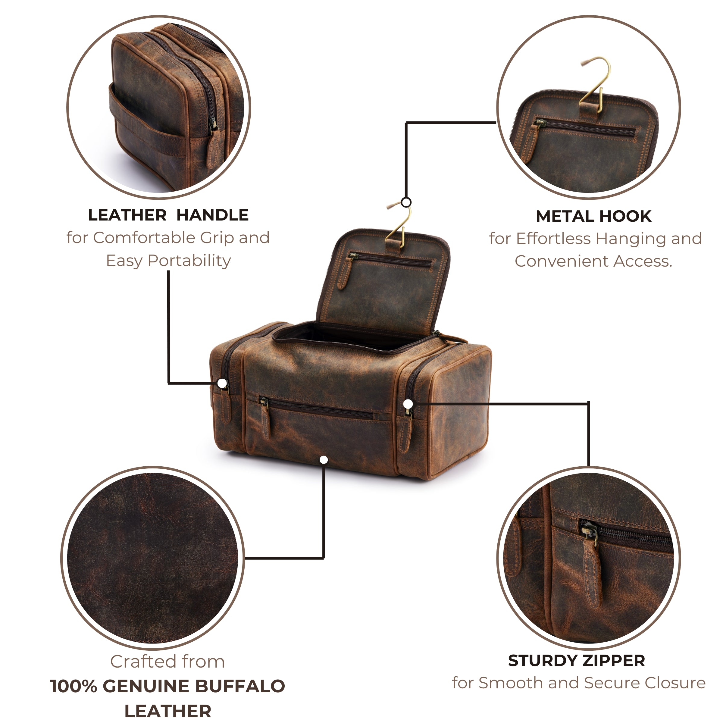 extra large men travel toiletry bag Extra Large Leather Travel Toiletry Bag