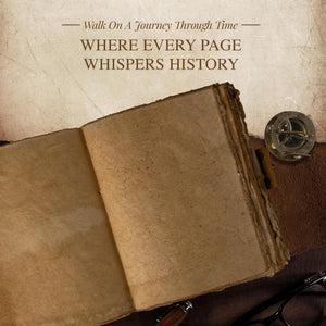 Vintage Leather Journal with Gift Box