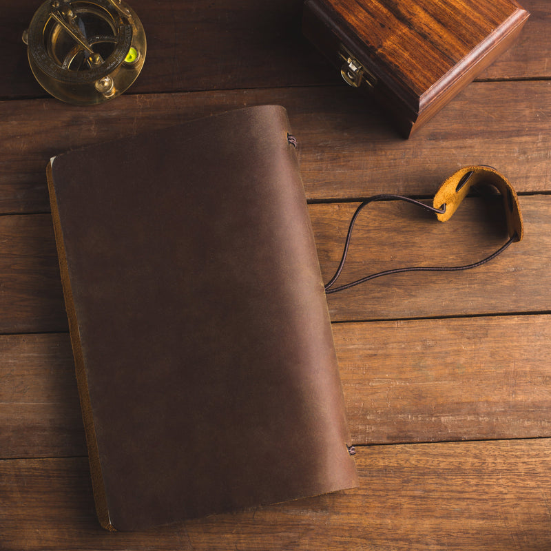 Voyager Refillable Leather Journal